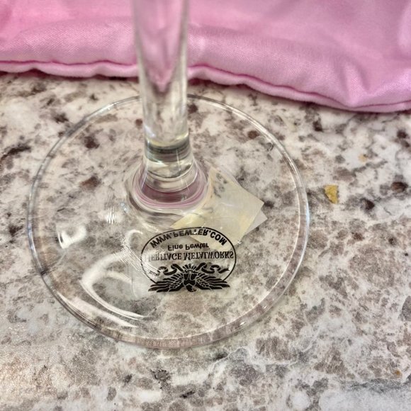 Heritage Pewter Wine Glass Pair - Pewter Hummingbirds - Picture 6 of 7